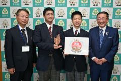 更別農高の漬物「新名物に」　金時豆の酢を使用　全国準グランプリ報告