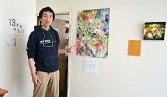 「１３年目の３・１１」　市内のアートカフェで作品展を開催