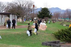 遊水公園で清掃活動　士幌 2