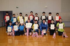 上位入賞者・ペアら