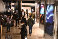 銀河の森天文台に駆けつけた人々