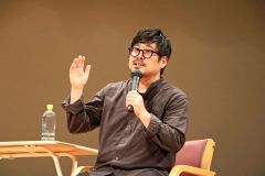トークショーで「陽子の旅はすごく思い入れのある映画」と語る熊切監督