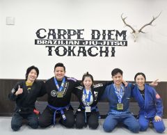 全日本マスター柔術選手権で十勝勢が好成績