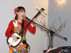 浦幌のトリノメ商店で三味線演奏～こぼれ話 2