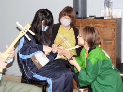 浦幌のトリノメ商店で三味線演奏～こぼれ話 3
