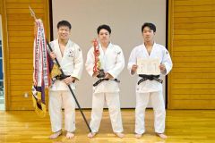 帯広支部（宮尾、山根、田中）５０年ぶりに団体Ｖ　個人有段は蜂屋、有級は延本　柔道全十勝選手権