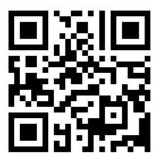 ホームページのＱＲコード