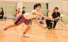 ５・６年生男子優勝の吉田澪禾（北栄ＪＢＣ）