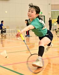 ５・６年女子準優勝の齋藤茉子（スポーレ幕別）