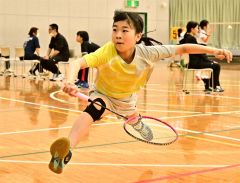 ５・６年女子は岡田、男子は吉田制す　道小学生ＡＢＣバドミントン大会十勝地区予選会