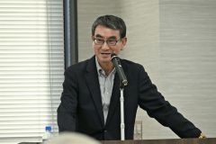 十勝のスマート農業の可能性などを語る河野デジタル相