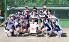 帯大谷３連覇、帯三条２位　全十勝高体連ソフトボール