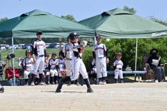 【決勝・更別ジャガーズ－若葉少年団】２安打を放った更別の高木蒼大