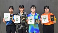 女子入賞者