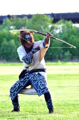 実行員長の竹山順一さん（帯広カムイトウウポポ保存会）＝金野和彦撮影