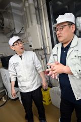 能登地震被災酒蔵杜氏の日吉さん、銘酒支援先の碧雲蔵を訪問「酵母の状態はとても元気」 5