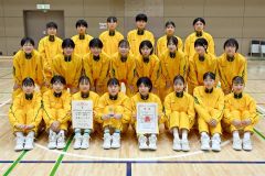 女子準優勝の白樺学園