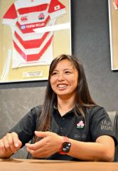 ラグビー界で世界初の快挙、レフェリーでも五輪へ　桑井亜乃さん「体を仕上げていく」パリへ意気込み語る