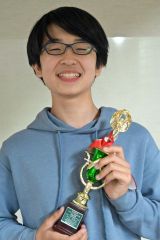 中学生の部５位の山本昴さん