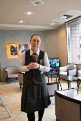快適な時間へ「一心」　ふく井ホテル・細田彩香さん～わが社の誇り 3