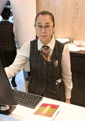快適な時間へ「一心」　ふく井ホテル・細田彩香さん～わが社の誇り 5