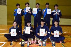男子個人戦単複上位入賞者