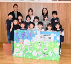 お礼封筒に園児の絵　ふるさと納税の使い道「子どものため」希望増え　池田