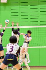 【全十勝高体連バレーボール】白樺学園３年ぶりＶ　帯南商は６連覇 12