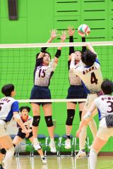 【全十勝高体連バレーボール】白樺学園３年ぶりＶ　帯南商は６連覇 13