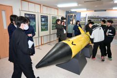 スペースポート見学　道内外の中高生が修学旅行で大樹に
