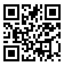 ホームページのＱＲコード