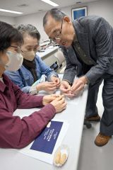 「落花生で長生き」 グランナッツが市民講座~こぼれ話 3