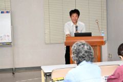 「落花生で長生き」 グランナッツが市民講座~こぼれ話 5