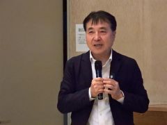 講演した飯田さん