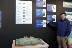 十勝編入尽力の林豊洲氏も紹介　層雲峡で大雪山国立公園指定９０年パネル展