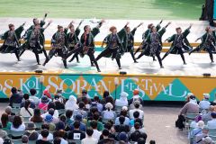 十勝最多出場で奨励賞に輝いたむらむらむらあずの演舞