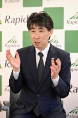 オペレーション本部長としてＩＩＭ－１建設プロジェクトの指揮を執る清水専務（須貝拓也撮影）