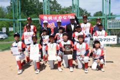 高学年の部３位のウエストマリナーズ