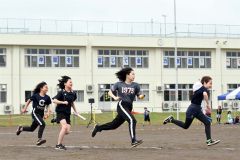 更別小学校運動会（８日、更別小学校。金野和彦撮影）