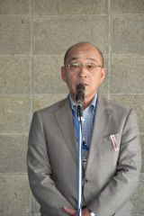 あいさつする工藤組合長