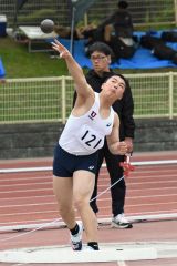 男子砲丸投げ決勝