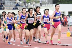 女子１５００メートル決勝