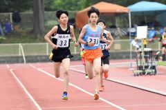 １年男子１５００メートル決勝