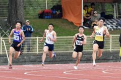 男子２００メートル決勝