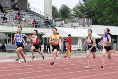 ３年女子１００メートル決勝