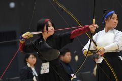 個人戦予選　湯澤百華（帯大谷）