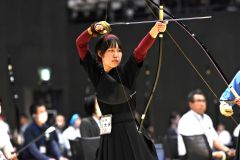 個人戦予選　佐々木花（帯大谷）