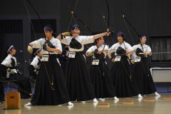 女子団体１次予選　帯南商