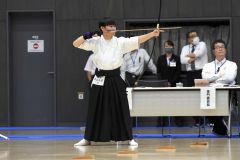 男子団体１次予選　帯工