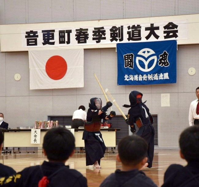 【写真】音更柳町Ａ団体戦３部門制す　個人戦中学生の部は加賀谷、上野Ｖ　音更町春季剣道大会